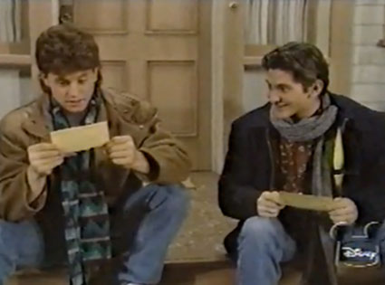 Kirk Cameron, Andrew Koenig, Growing Pains Kirk Cameron, Andrew Koenig, Growing Pains